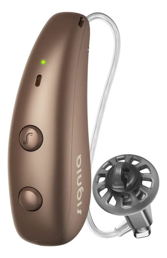 Signia Pure Charge&Go MaX rechargeable RIC hearing aid
